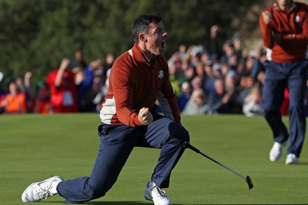 Ryder Cup: Team Blue turns the screw on Americans