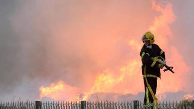 Fire services continue to battle Ballymount blaze