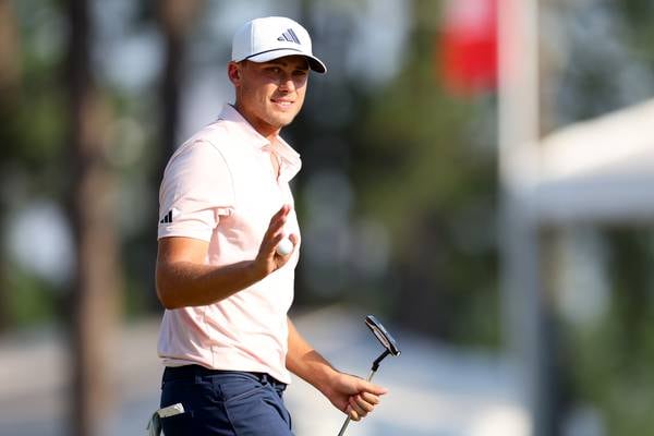 Ludvig Aberg keeps cool in the heat at US Open as Rory McIlroy stays within striking distance