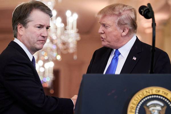Trump’s supreme court nominee sidesteps abortion issue