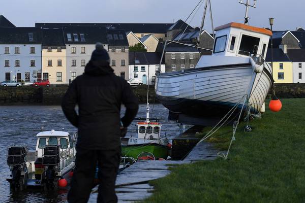 Coastal towns at risk of further flooding as wind warning issued