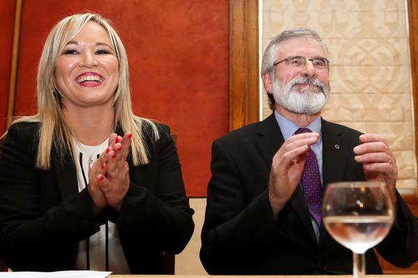 Gerry Adams accuses unionists of ignoring damage of Brexit