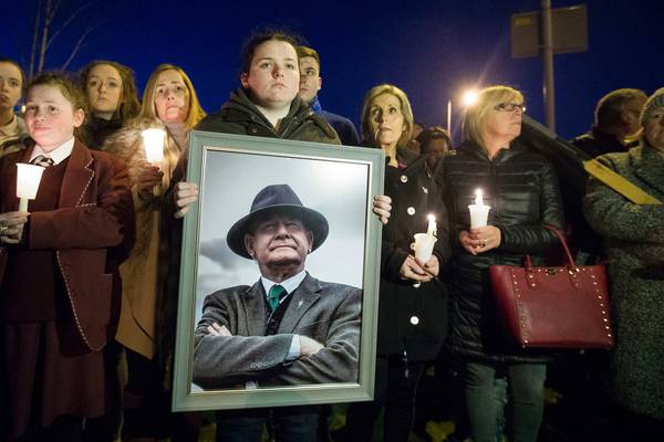 Martin McGuinness remembered at Belfast vigil