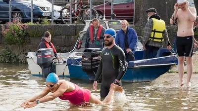 Urban swimming: something stirring in the Shannon water