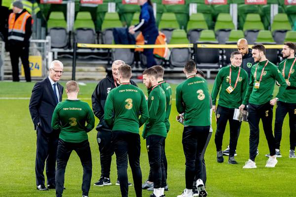 Mick McCarthy makes changes for Ireland’s clash with Denmark