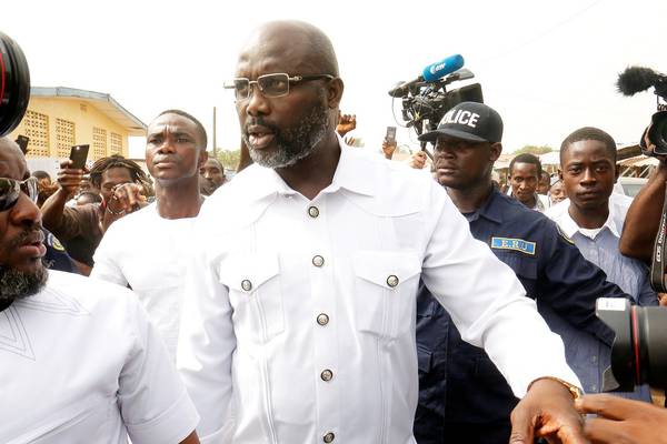 Liberia goes to the polls in ‘test day for democracy’