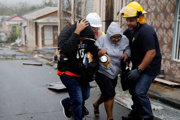 Hurricane Maria hits Puerto Rico after killing nine in Caribbean