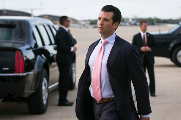 Trump’s son met Russian lawyer to get information on Clinton