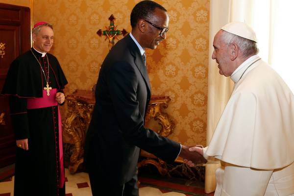 Pope asks forgiveness for Church role in Rwanda genocide