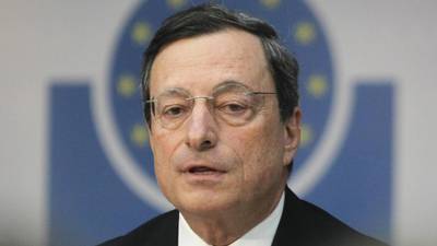 European stocks fall after Draghi warning
