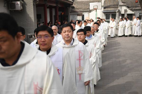 Beijing says it is committed to resuming ties with the Vatican