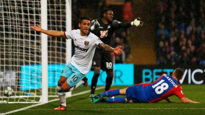 West Ham stop the rot with win at Crystal Palace