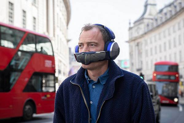 Dyson’s latest product: wearable air purifying headphones