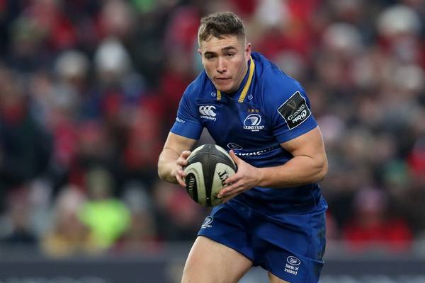 Jordan Larmour a potent new weapon in Leinster’s armoury