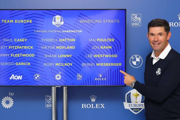Ryder Cup: Pádraig Harrington says friendship made it harder to pick Shane Lowry