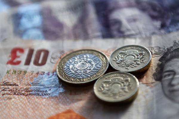 Sterling moves higher before UK wages data