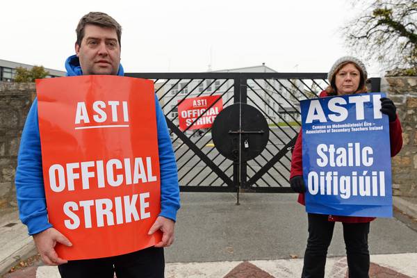 ASTI teachers to take further industrial action ‘as appropriate’
