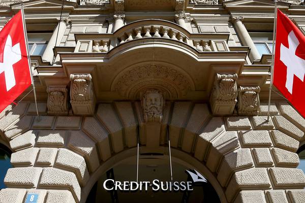 Credit Suisse expects to book a $450m impairment charge