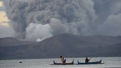 Ash continues to spew from Taal volcano in Philippines as thousands flee