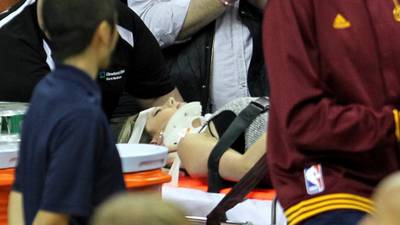 Jason Day’s wife Ellie hospitalised by LeBron James collision