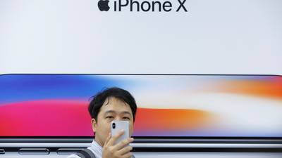 Slow iPhone sales pushes European tech stocks down