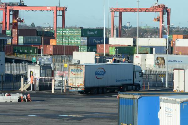 Plain sailing at Dublin Port for start of first working week of 2021