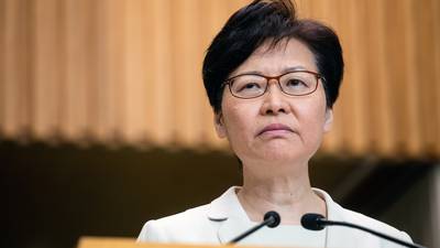 Hong Kong’s Lam vows to use ‘stern law enforcement’ to stamp out protests