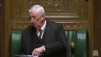 UK Commons speaker fighting against attempts to remove him from role after no confidence motion