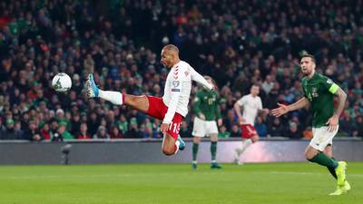 Ireland’s Euro 2020 vision obscured by Denmark