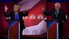 Democratic debate: Clinton and Sanders clash on guns