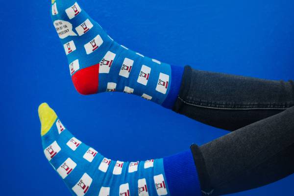 How jazzy socks became the modern man’s necktie