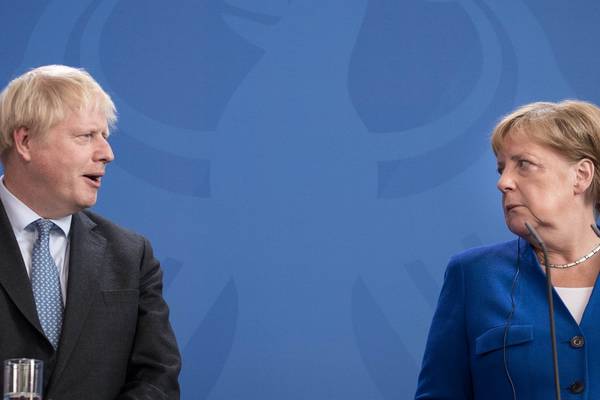 Germany shrugs off British leaks of Brexit phone call between Johnson and Merkel