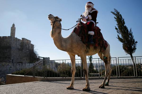 Rabbis pull the plug on Christmas trees in Jerusalem