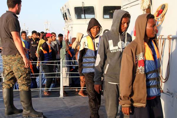 Migrants in Libya detention centre say their lives are in peril