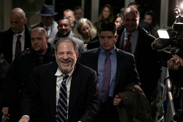 The People v Harvey Weinstein: tension in a packed courtroom