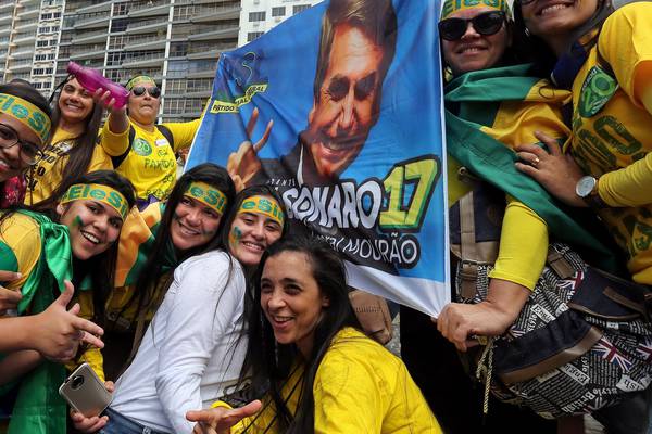 Polls in Brazil signal late tightening in presidential election race