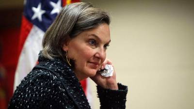 US diplomat says sorry for obscene remark about EU