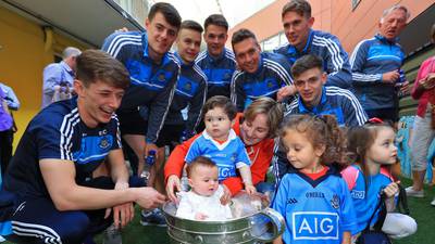Victorious Dubs bring Sam Maguire to children’s hospital