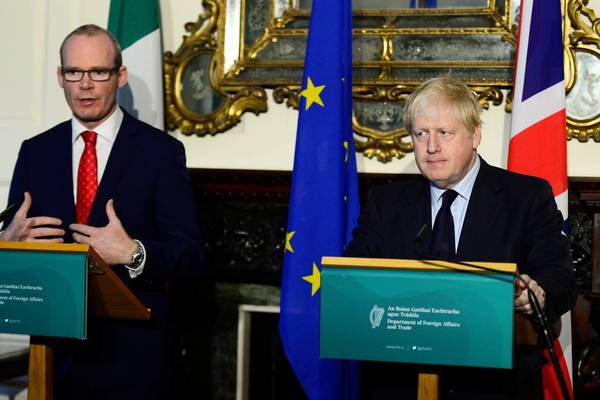 Brexit: Johnson and Coveney at odds over when to deal with Border