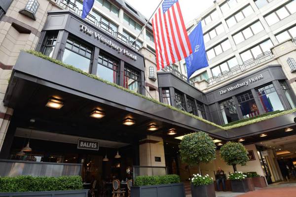 Westbury wins best hotel in Ireland in Condé Nast awards