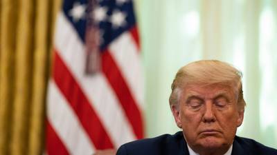 Economic figures boost Trump after report he called US war dead ‘suckers’
