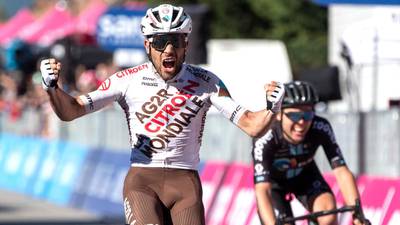 Andrea Vendrame’s persistence finally pays off as he breaks Giro duck