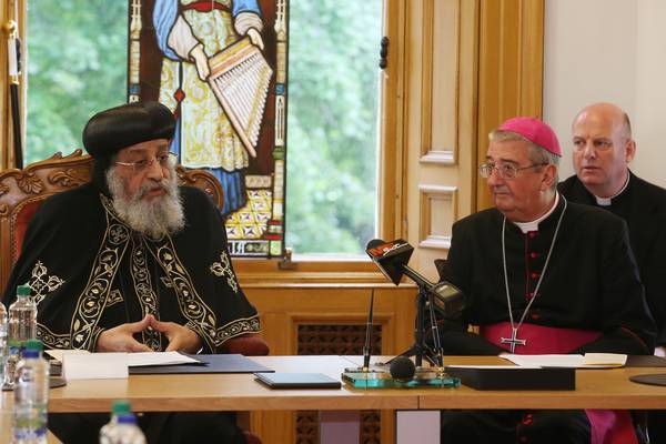 Coptic Christian Pope dedicates Drumcondra church