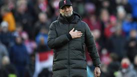 Jürgen Klopp: ‘We try to be as annoying as possible until we have a chance to overtake’
