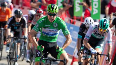 Birthday boy Jakobsen sprints to third Vuelta stage win