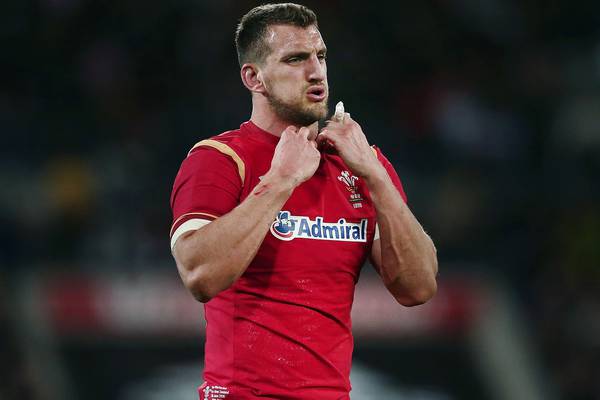 Former captain Sam Warburton starts for Wales against Italy