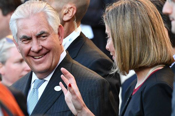Rex Tillerson jabs at Russia over Syria’s chemical weapons use