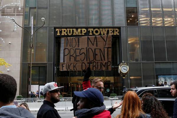 Commercial occupancy at Trump Tower declines