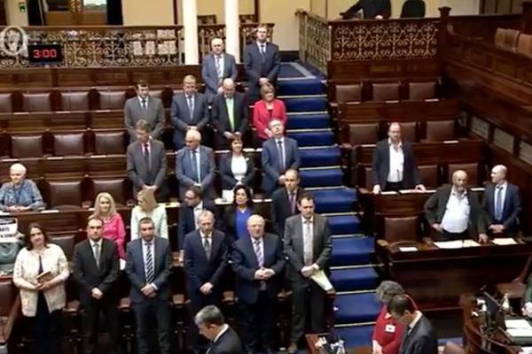 Six TDs refuse to stand for Dáil prayer and reflection
