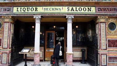 Belfast’s historic Crown Bar closes after licence lapse